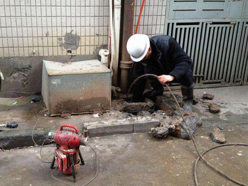 集贤疏通下水道-洗菜池疏通